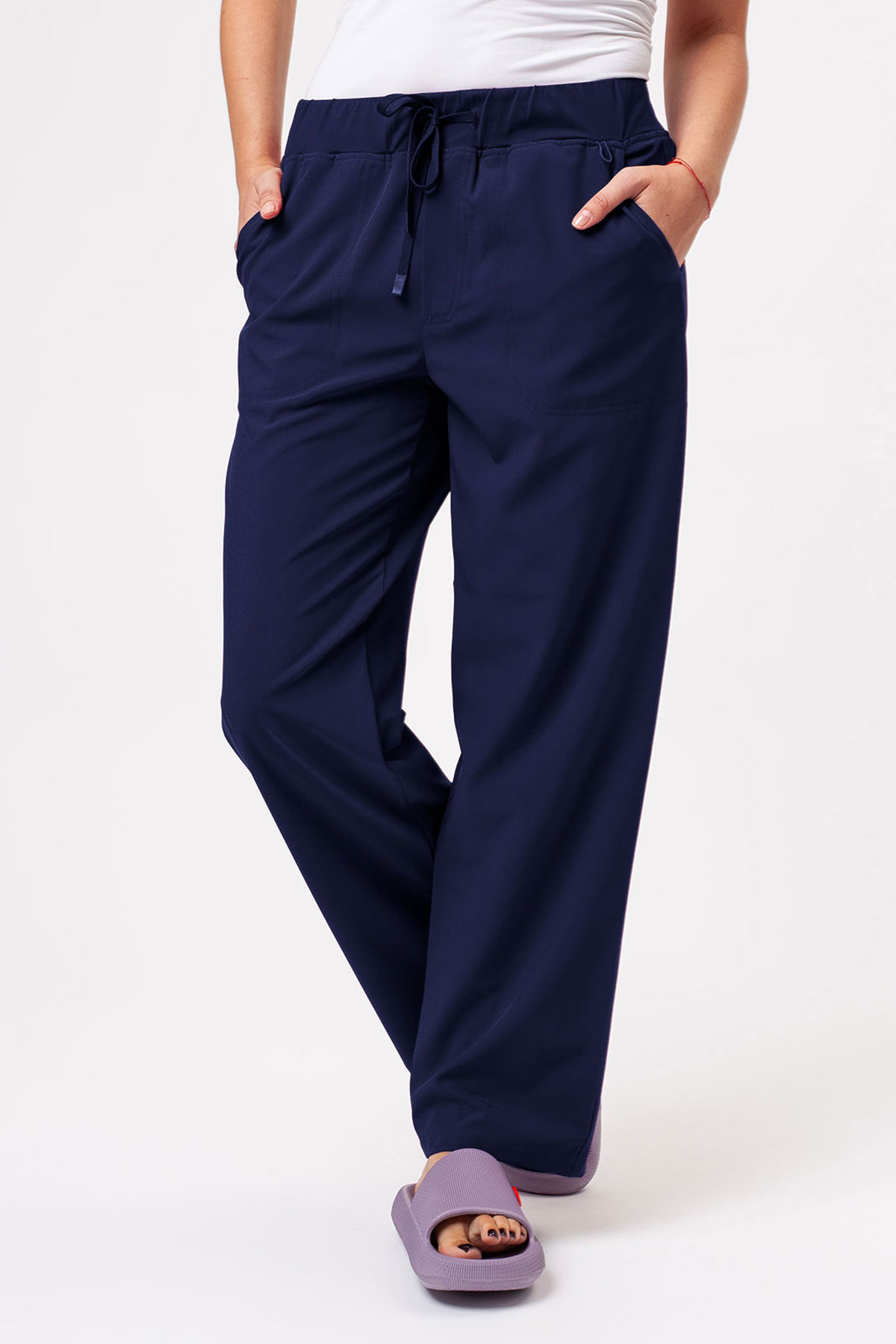 Women's Sunrise Move Zen scrub set navy-8