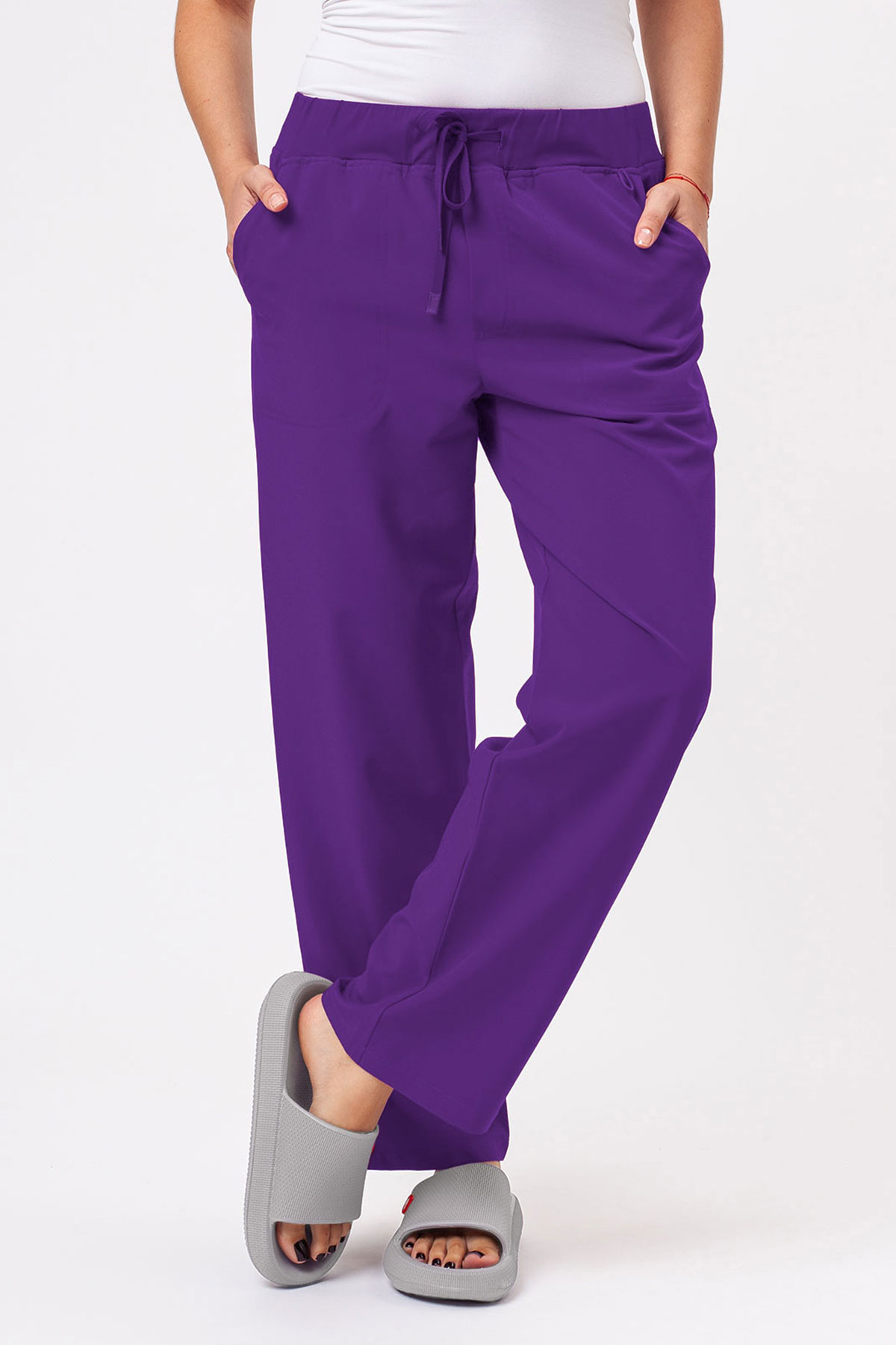Women's Sunrise Move Zen scrub set purple-8