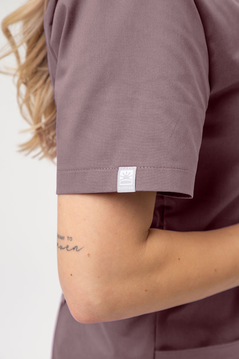 Sunrise Uniforms Vital scrub dress cappuccino-4