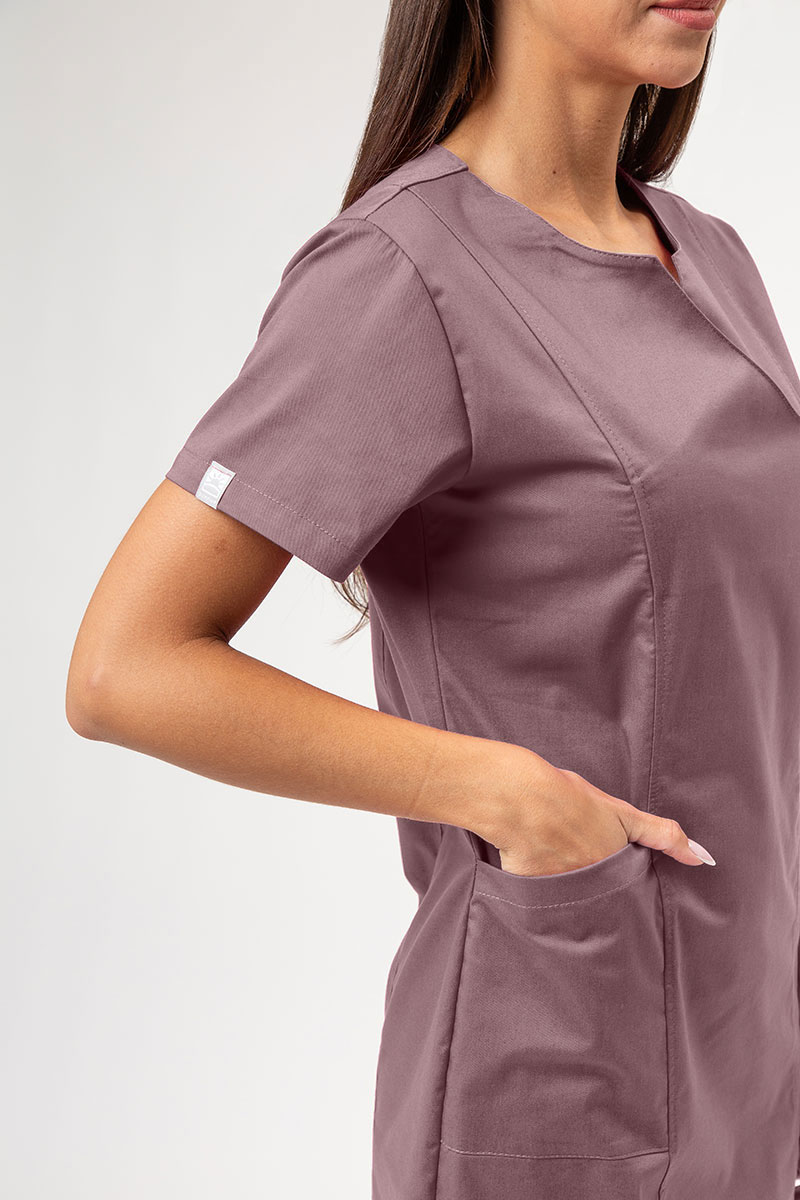 Sunrise Uniforms Charm scrub dress cappuccino-3