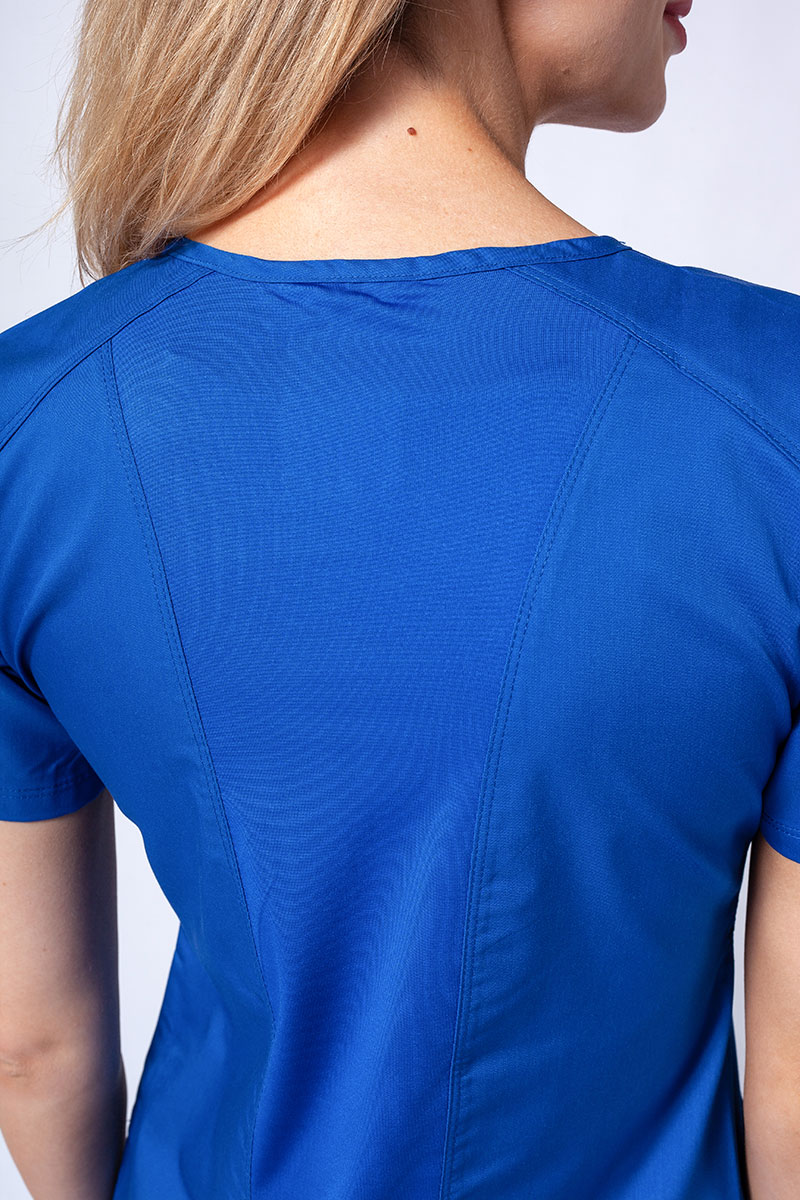 Women's Maevn EON Sport Sporty & Comfy classic scrubs set royal blue-7