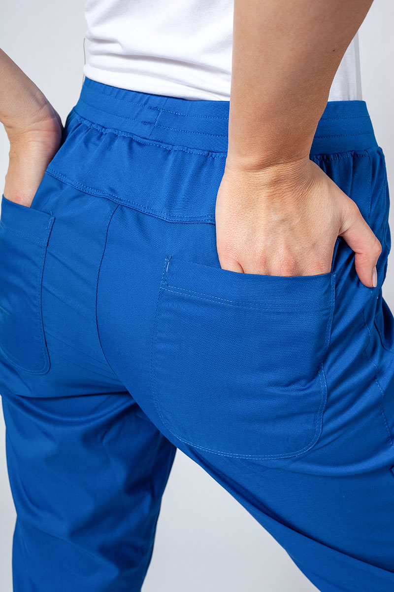 Women's Maevn EON Sporty & Comfy classic scrub trousers royal blue-5