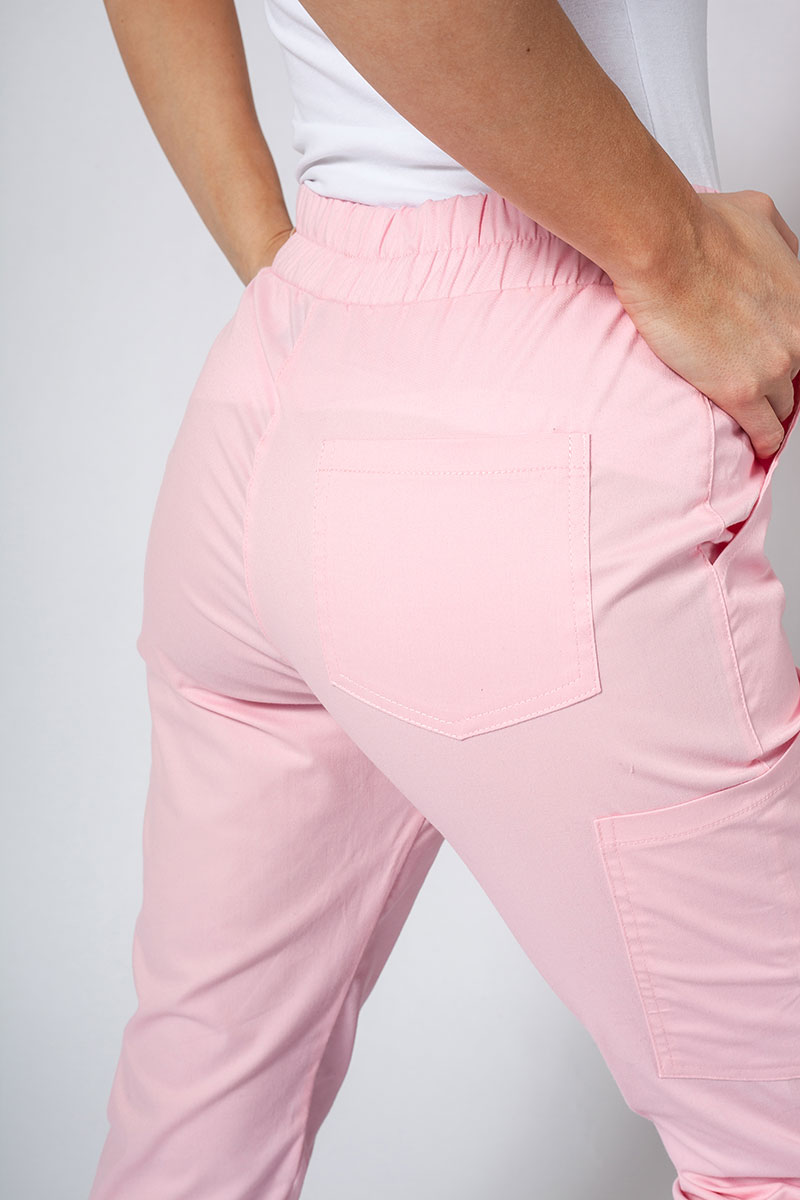 Women’s Sunrise Uniforms Active Air jogger scrub trousers blush pink-3