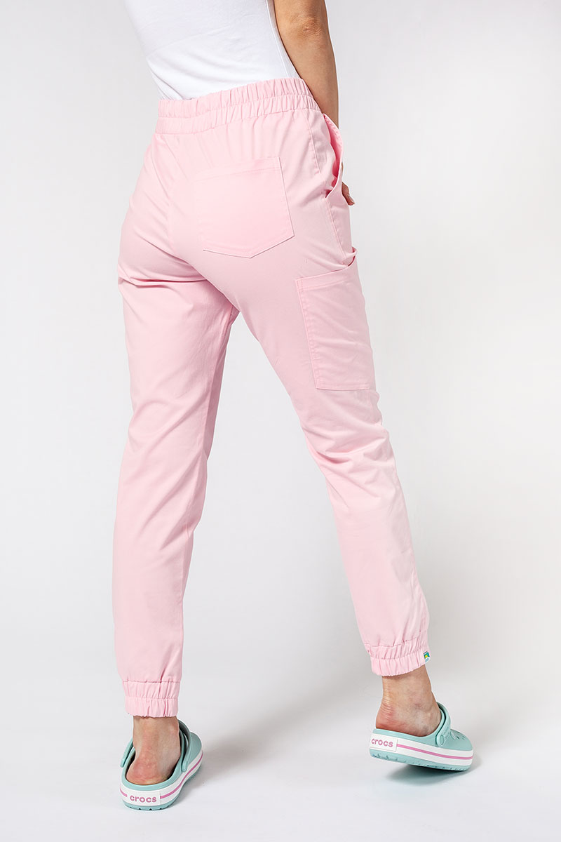 Women’s Sunrise Uniforms Active Air jogger scrub trousers blush pink-1