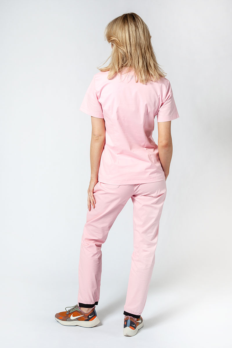 Women's Sunrise Uniforms Active Loose scrub trousers blush pink-7