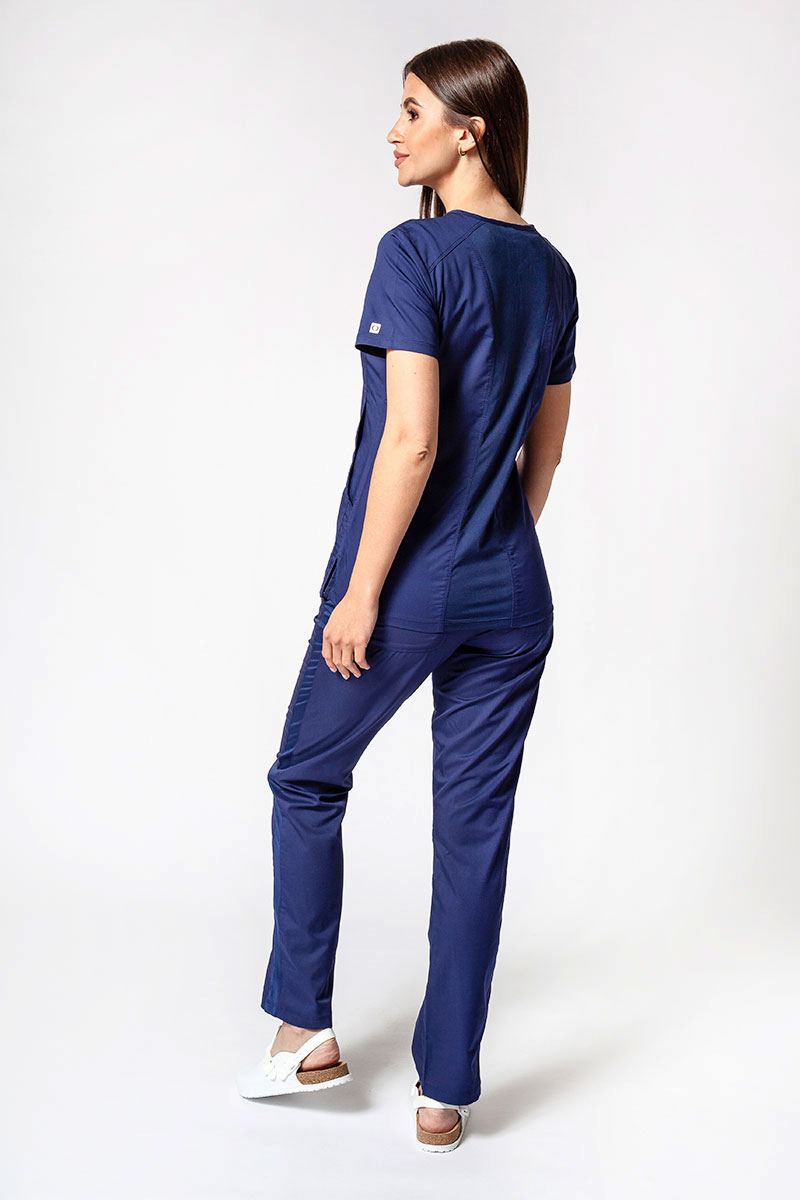 Women's Maevn EON Sport Sporty & Comfy classic scrubs set navy