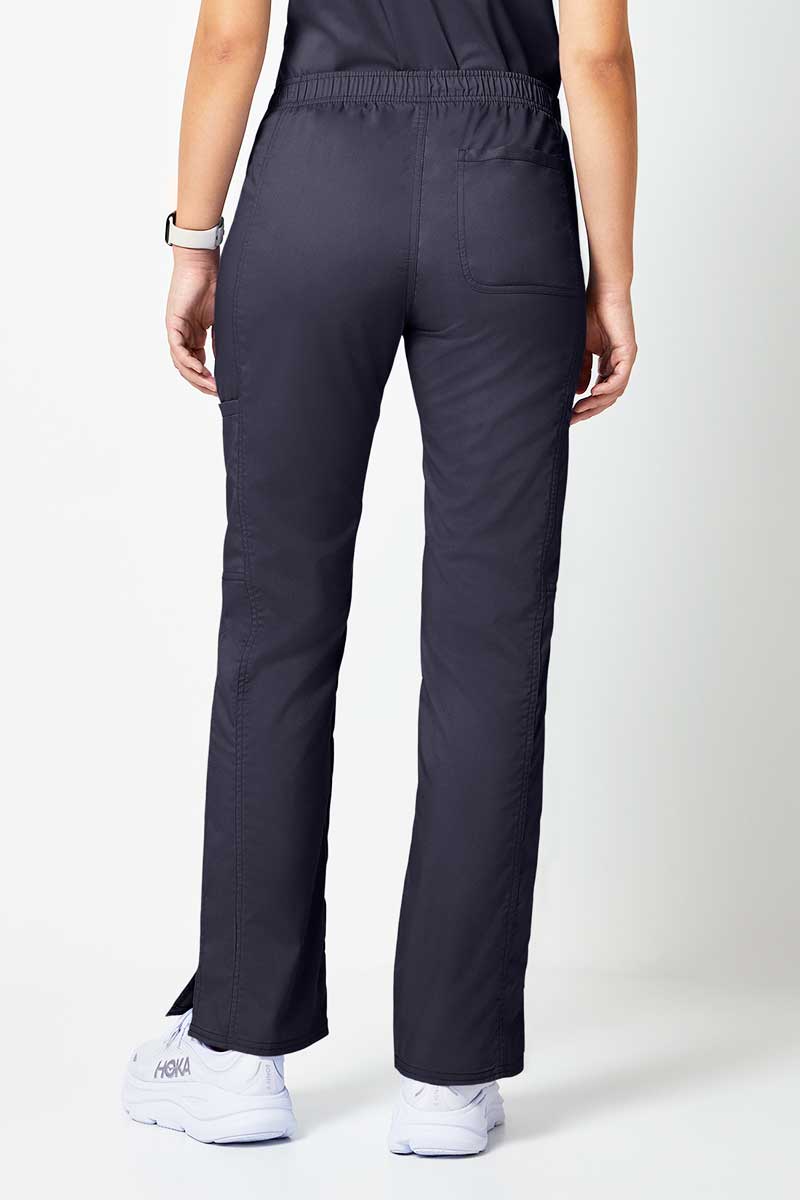 Women's Cherokee Revolution Flare Leg scrub trousers pewter-1