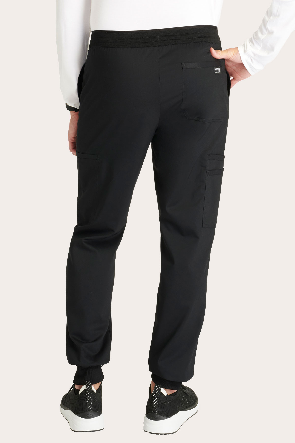 Men’s Cherokee Revolution Jogger scrub trousers black-1