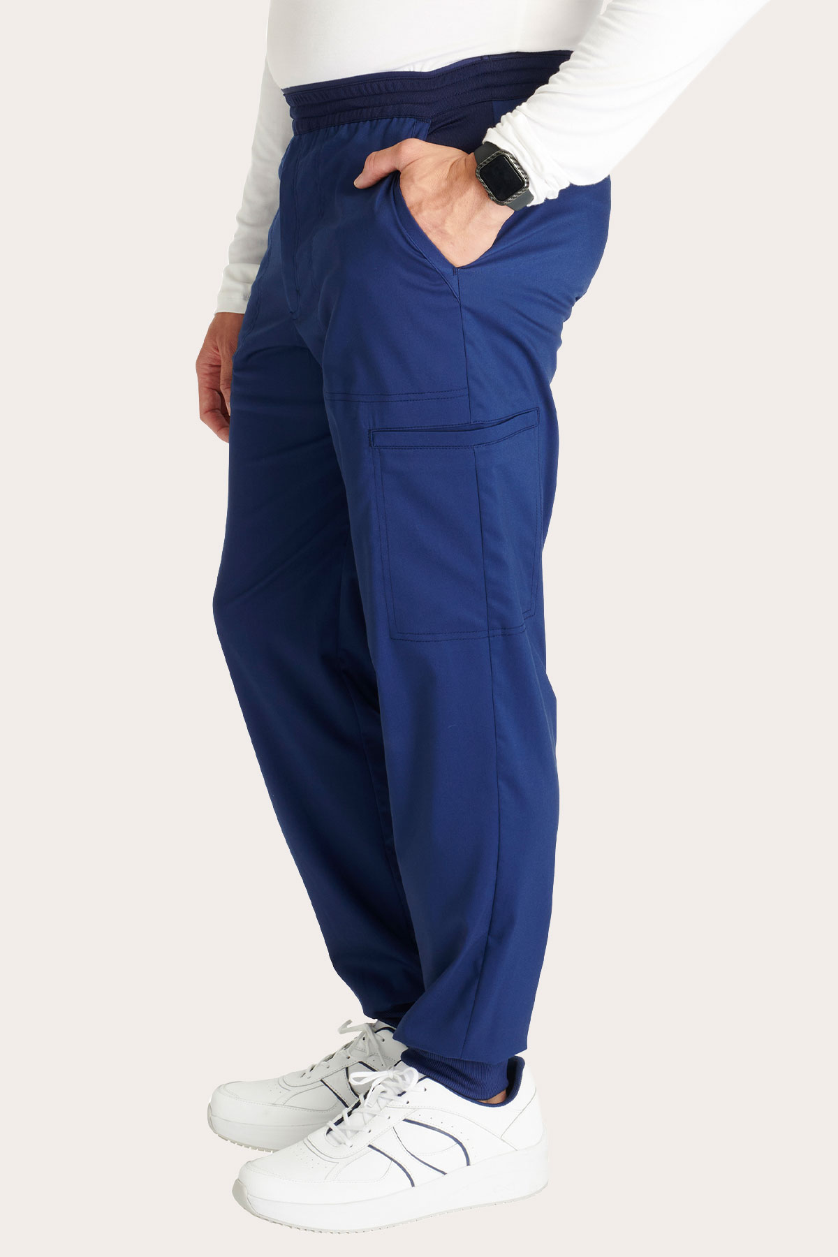 Men’s Cherokee Revolution Jogger scrub trousers navy-3