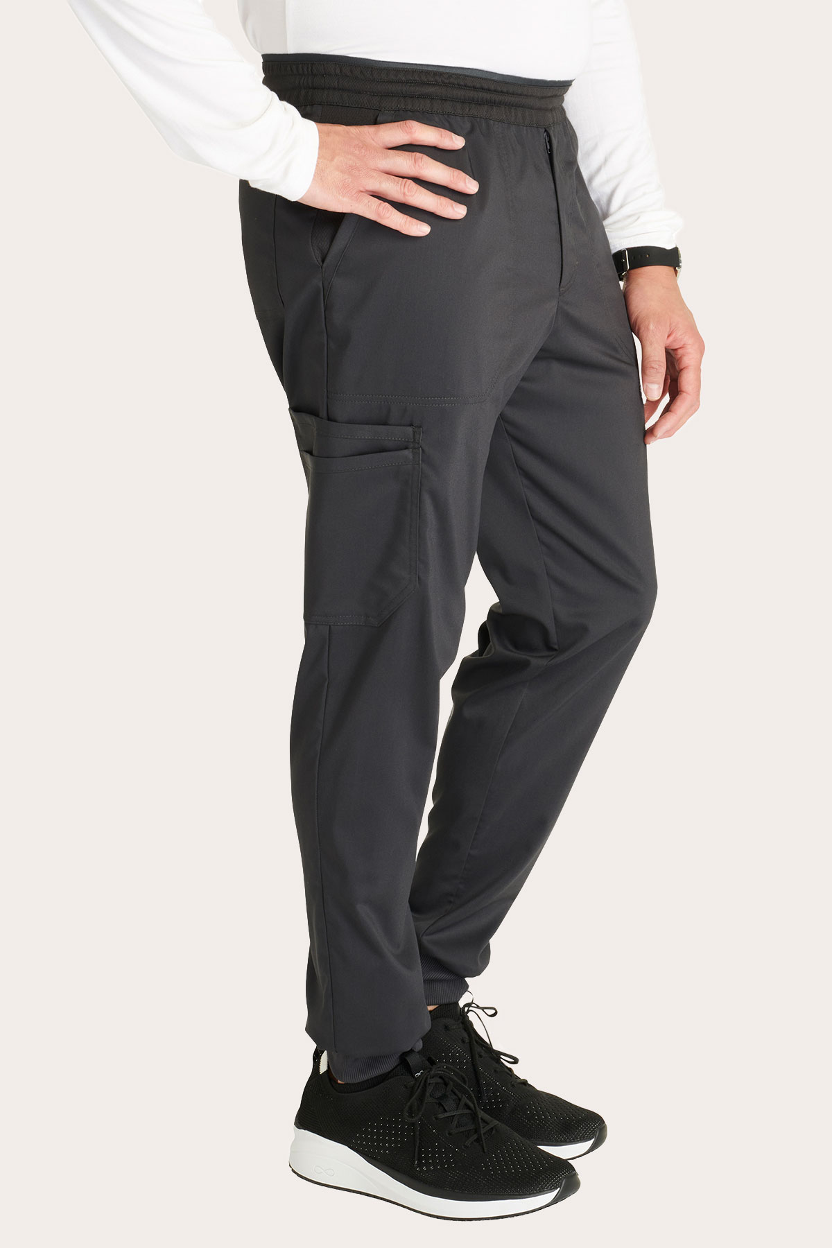 Men’s Cherokee Revolution Jogger scrub trousers pewter-2
