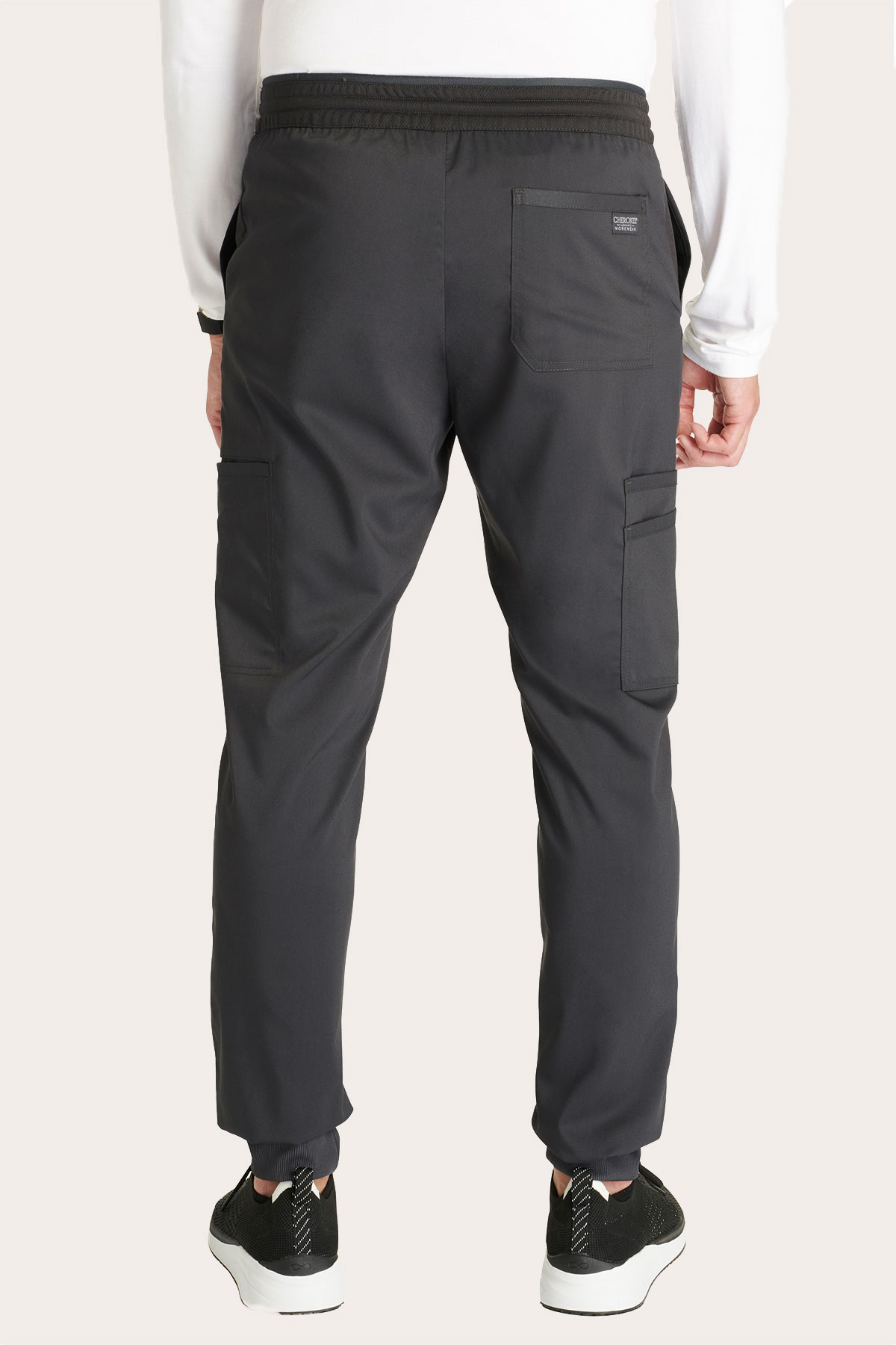 Men’s Cherokee Revolution Jogger scrub trousers pewter-1