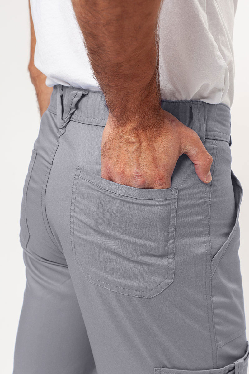 Men’s Cherokee Revolution Fly Cargo scrub trousers grey-5