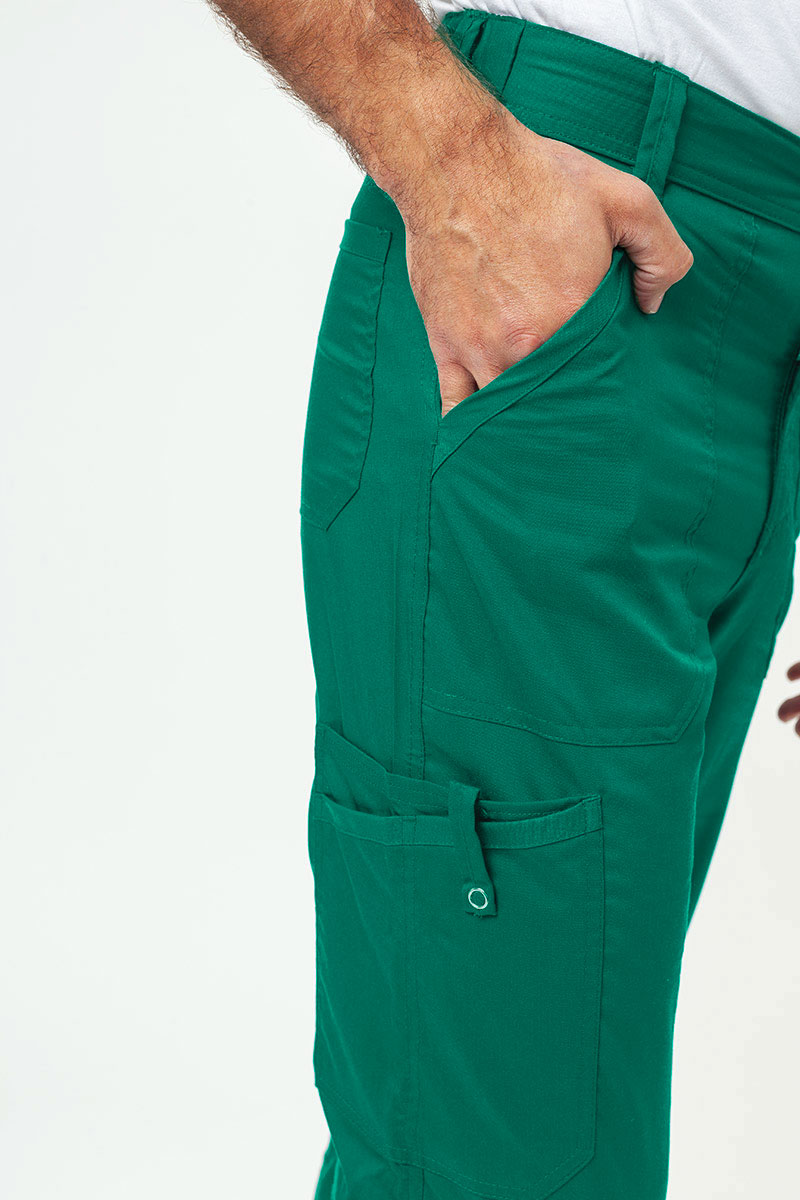 Men’s Cherokee Revolution Fly Cargo scrub trousers hunter green-4
