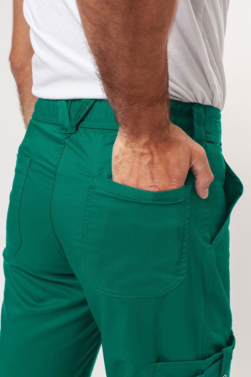 Men’s Cherokee Revolution Fly Cargo scrub trousers hunter green-5
