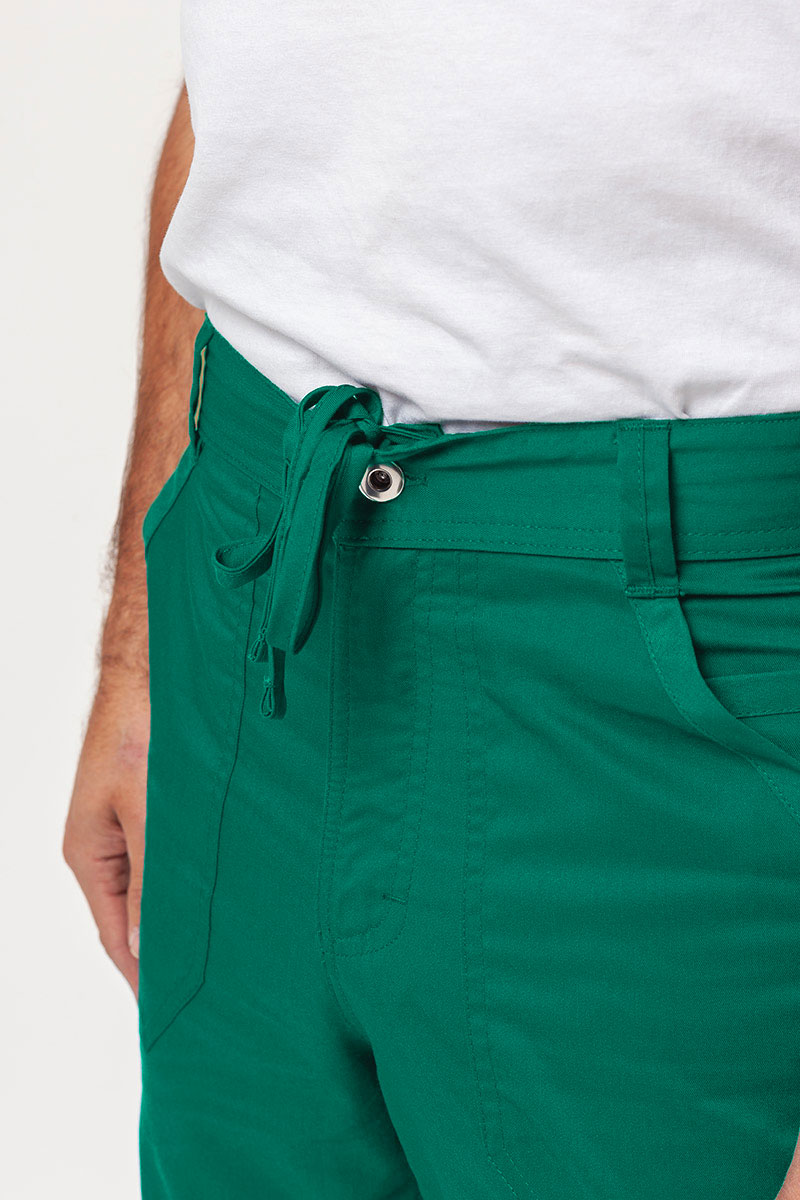 Men’s Cherokee Revolution Fly Cargo scrub trousers hunter green-2