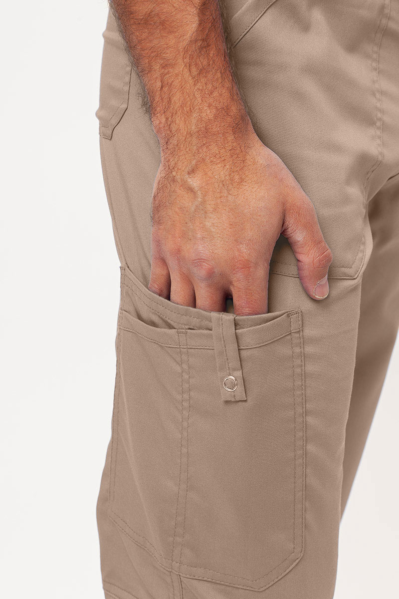 Men’s Cherokee Revolution Fly Cargo scrub trousers khaki-4