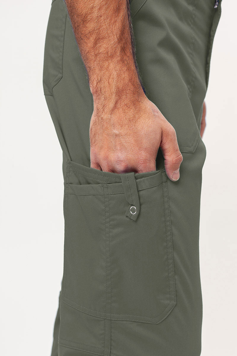 Men’s Cherokee Revolution Fly Cargo scrub trousers olive-4