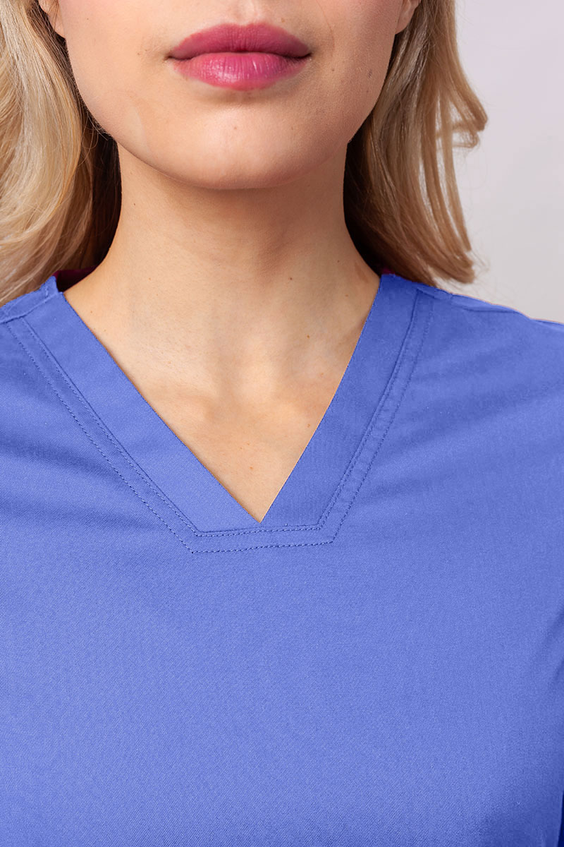 Women's Cherokee Revolution scrubs set Cargo ciel blue-5