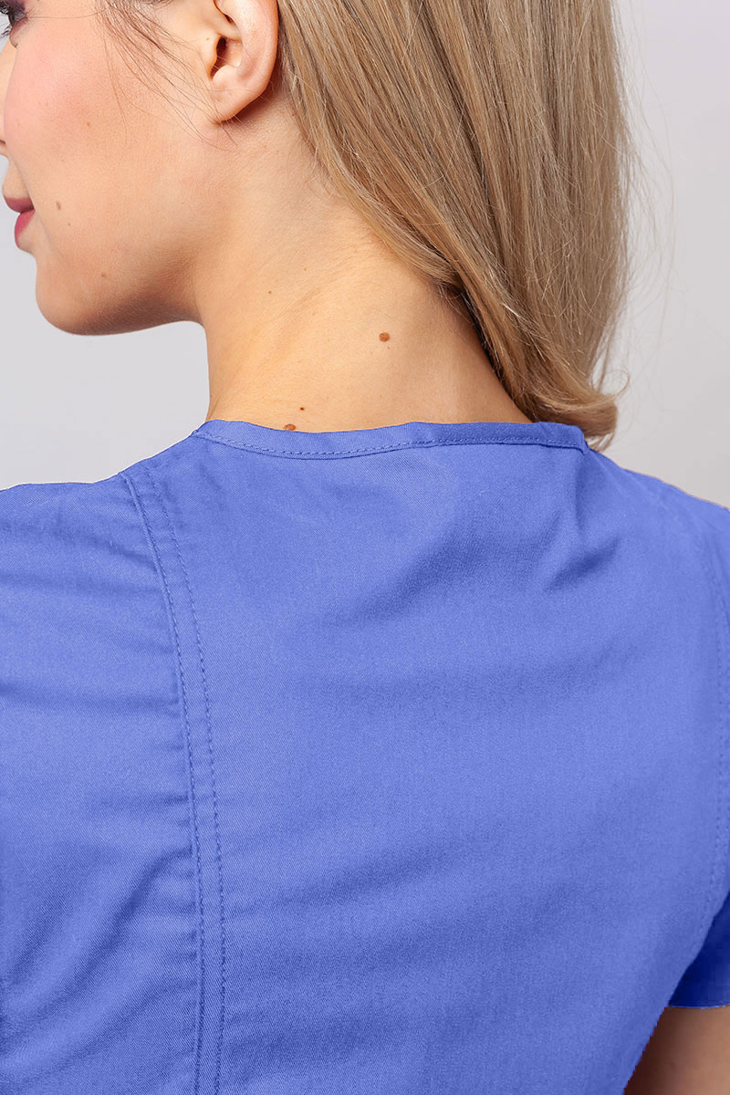 Women's Cherokee Revolution scrubs set Cargo ciel blue-4