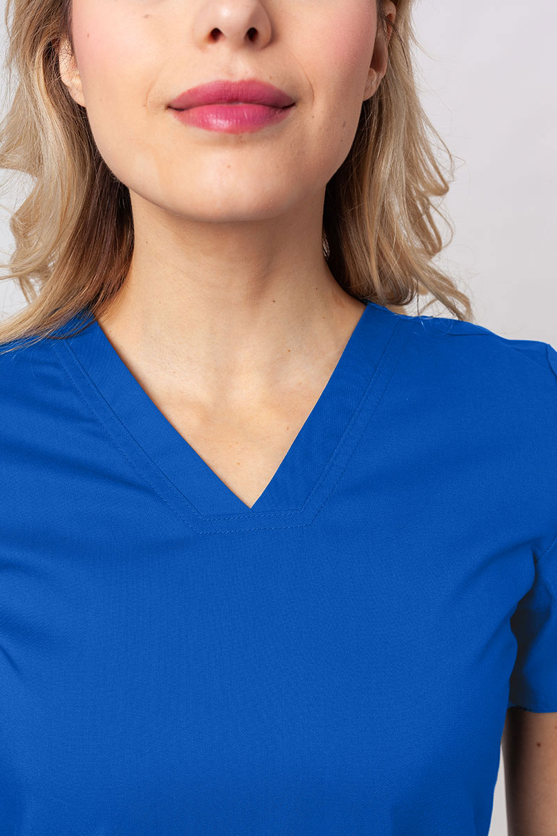 Women's Cherokee Revolution scrubs set Cargo royal blue-5