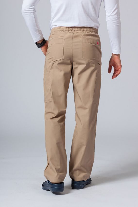 Men's Maevn Red Panda Cargo (6 pocket) scrub trousers khaki-2