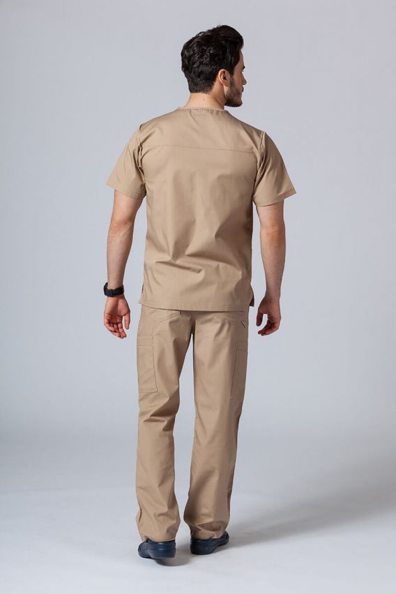 Men's Maevn Red Panda scrubs set khaki-1