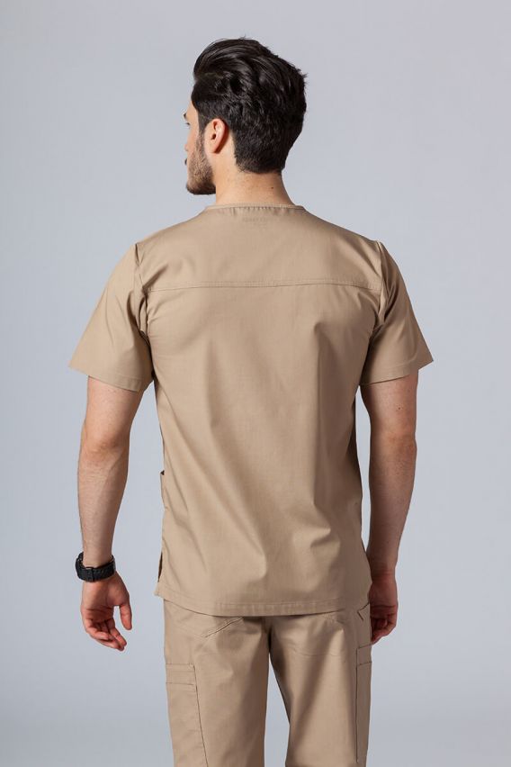 Men's Maevn Red Panda scrubs set khaki-3