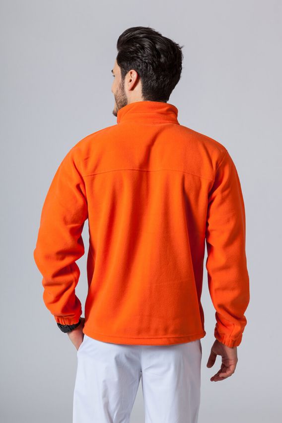 Men’s Malfini Fleece top orange-2