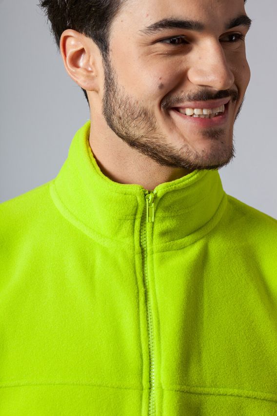 Men’s Malfini Fleece top lime punch-2