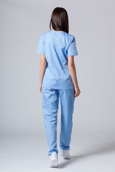 Women’s Sunrise Uniforms Basic Classic scrubs set (Light top, Regular trousers)-2