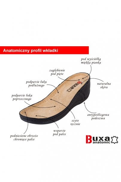 Buxa model Anatomic BZ340 medical shoes beige-6