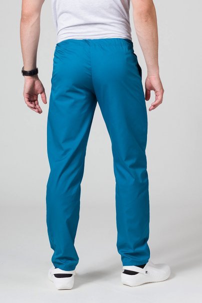 Men's Sunrise Uniforms Basic Regular scrub trousers caribbean blue-1