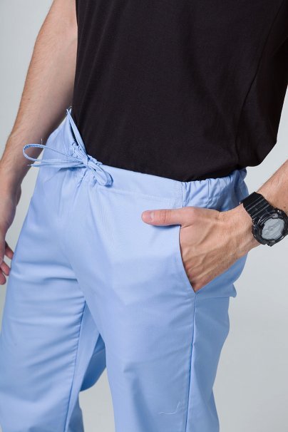 Men's Sunrise Uniforms Basic Regular scrub trousers ceil blue-2