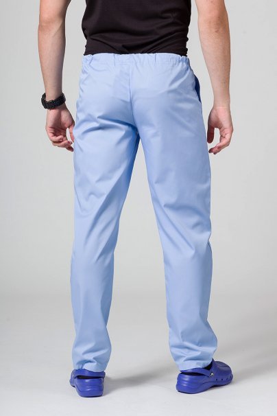 Men's Sunrise Uniforms Basic Regular scrub trousers ceil blue-1