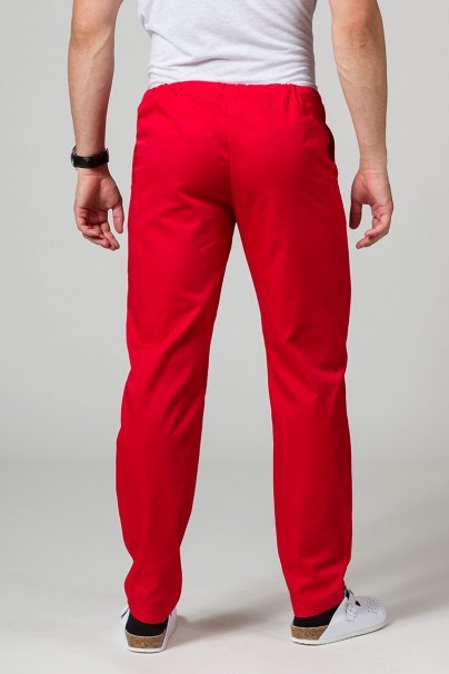 Men's Sunrise Uniforms Basic Regular scrub trousers red-2