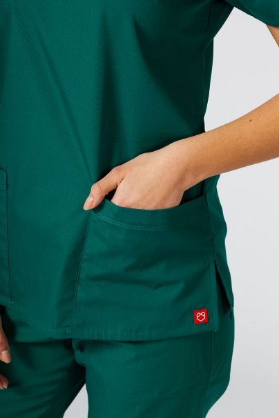 Maevn Red Panda scrubs set hunter green-5