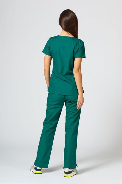 Maevn Red Panda scrubs set hunter green-1