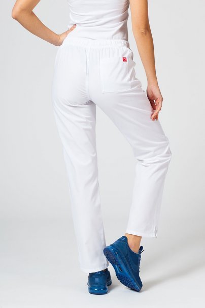 Women’s Maevn Red Panda scrub trousers white-1