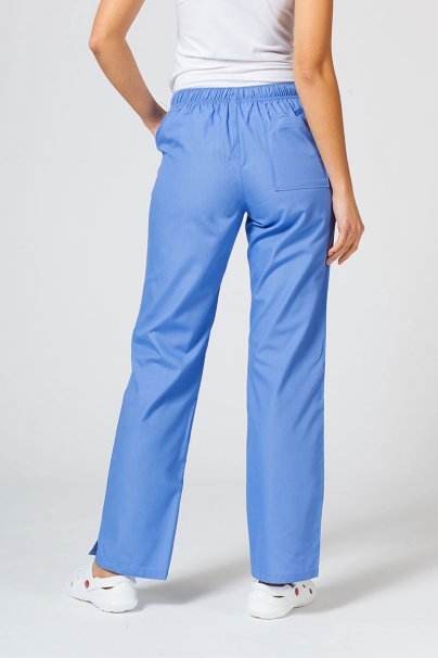 Women's Maevn Red Panda scrubs set ceil blue-7