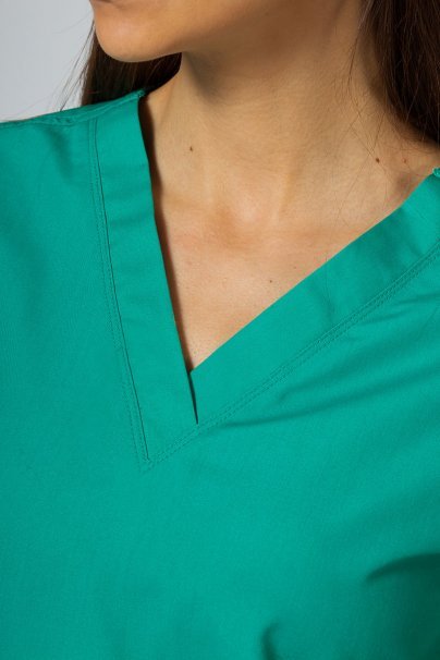 Women's Maevn Red Panda scrubs set sea green-3