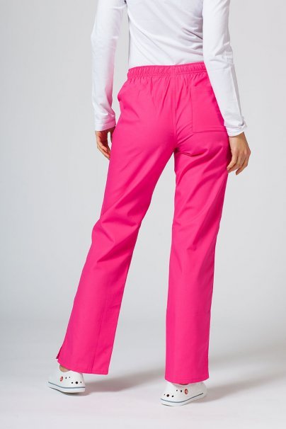 Women's Maevn Red Panda scrubs set hot pink-6