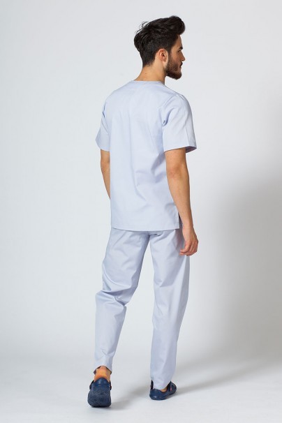 Men’s Sunrise Uniforms Basic Classic scrubs set (Standard top, Regular trousers) quiet grey-1