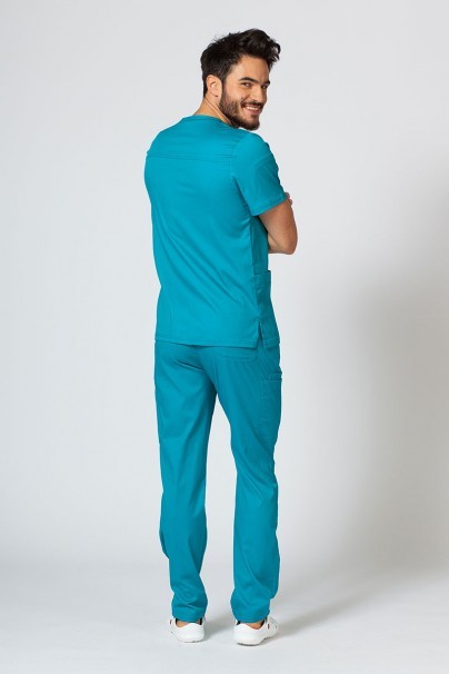 Men's Maevn Matrix Classic scrub trousers teal blue-8