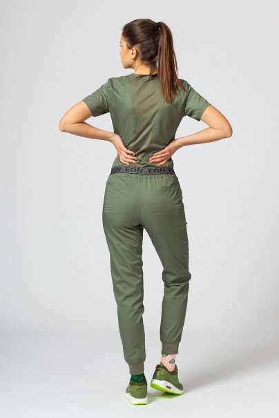 Women's Maevn EON Sport Sporty & Comfy scrubs set olive-2