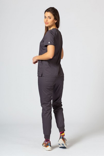 Women's Maevn EON Sport Sporty & Comfy scrubs set charcoal-2