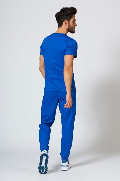 Men’s Maevn Matrix Jogger scrubs set royal blue-1