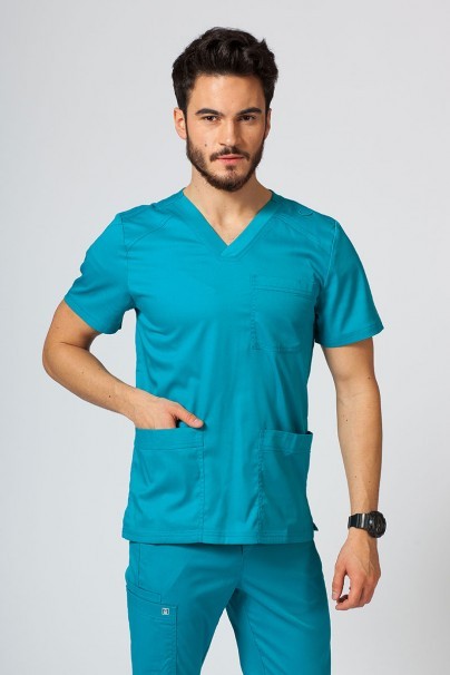 Men’s Maevn Matrix Jogger scrubs set teal blue-3