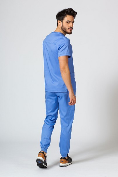 Men’s Maevn Matrix Jogger scrubs set classic blue-2