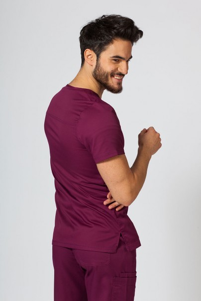 Men’s Maevn Matrix Jogger scrubs set wine-6