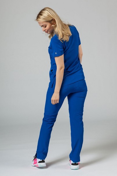 Women's Maevn Matrix Impulse Stylish scrub trousers royal blue-3